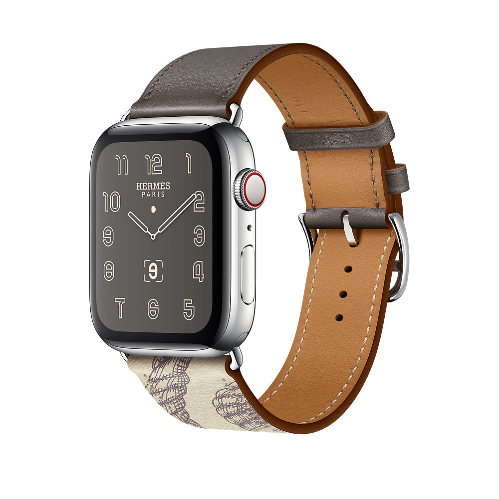 Paris Black strap (Apple Watch All Series) in Barenia / Luxury